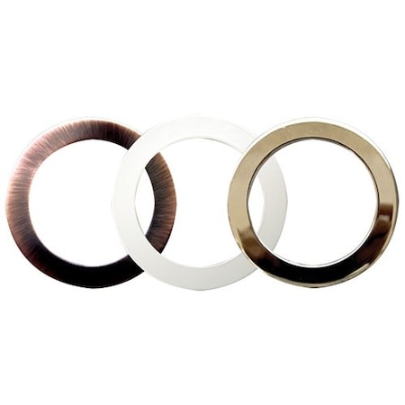 6 Metal And Plastic Trim Rings